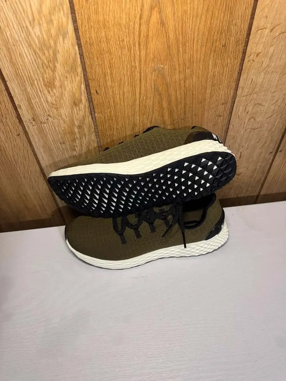 NOBULL Tactical Green Allday Knit Shoes Sneakers